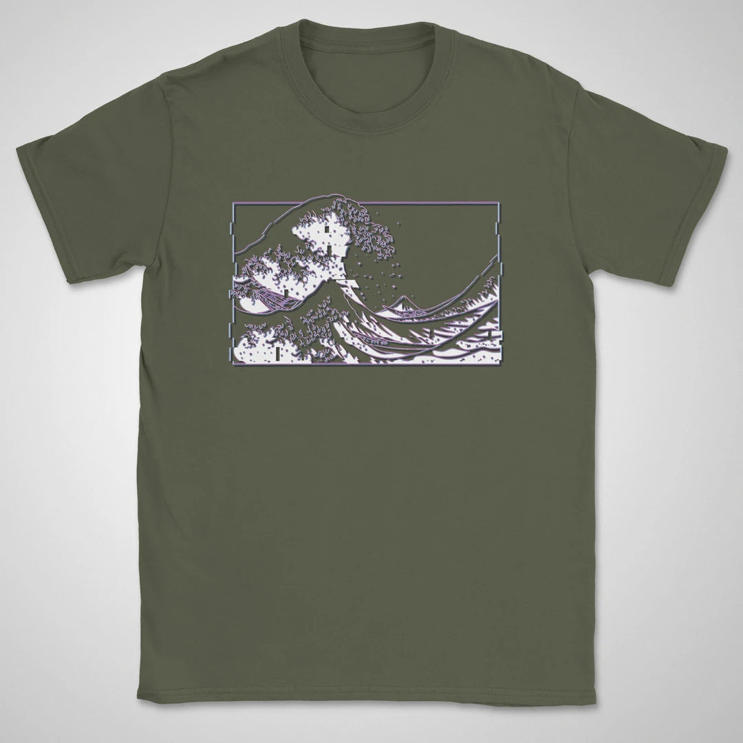 Great Wave Off Glitch ❀ T-shirt
