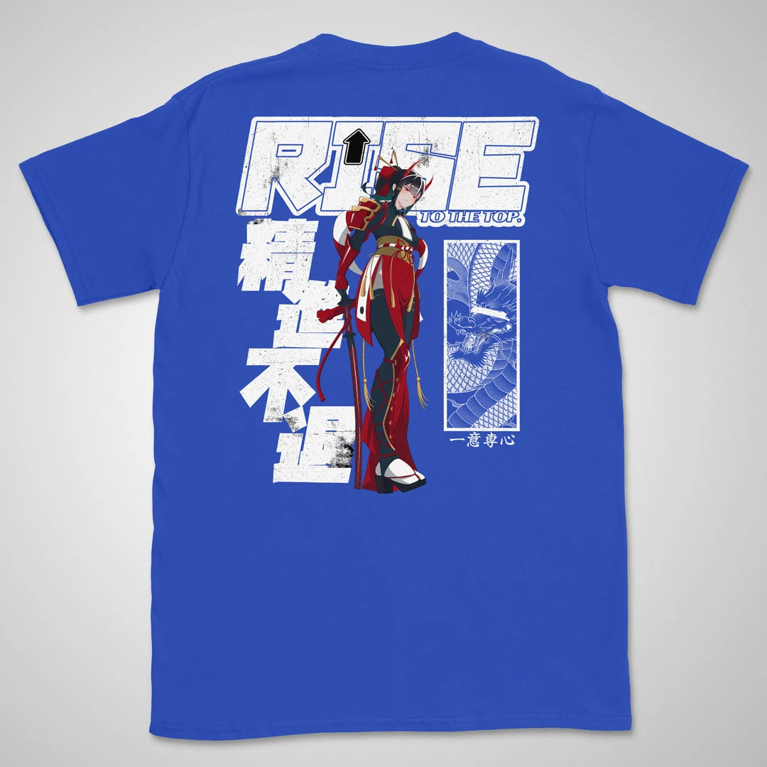 RISE TO THE TOP Gen1 | back print ❀ T-shirt