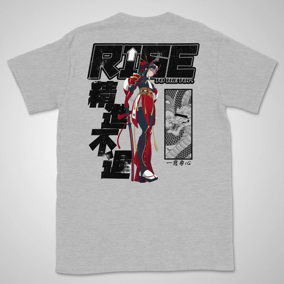 RISE TO THE TOP Gen1 | back print ❀ T-shirt