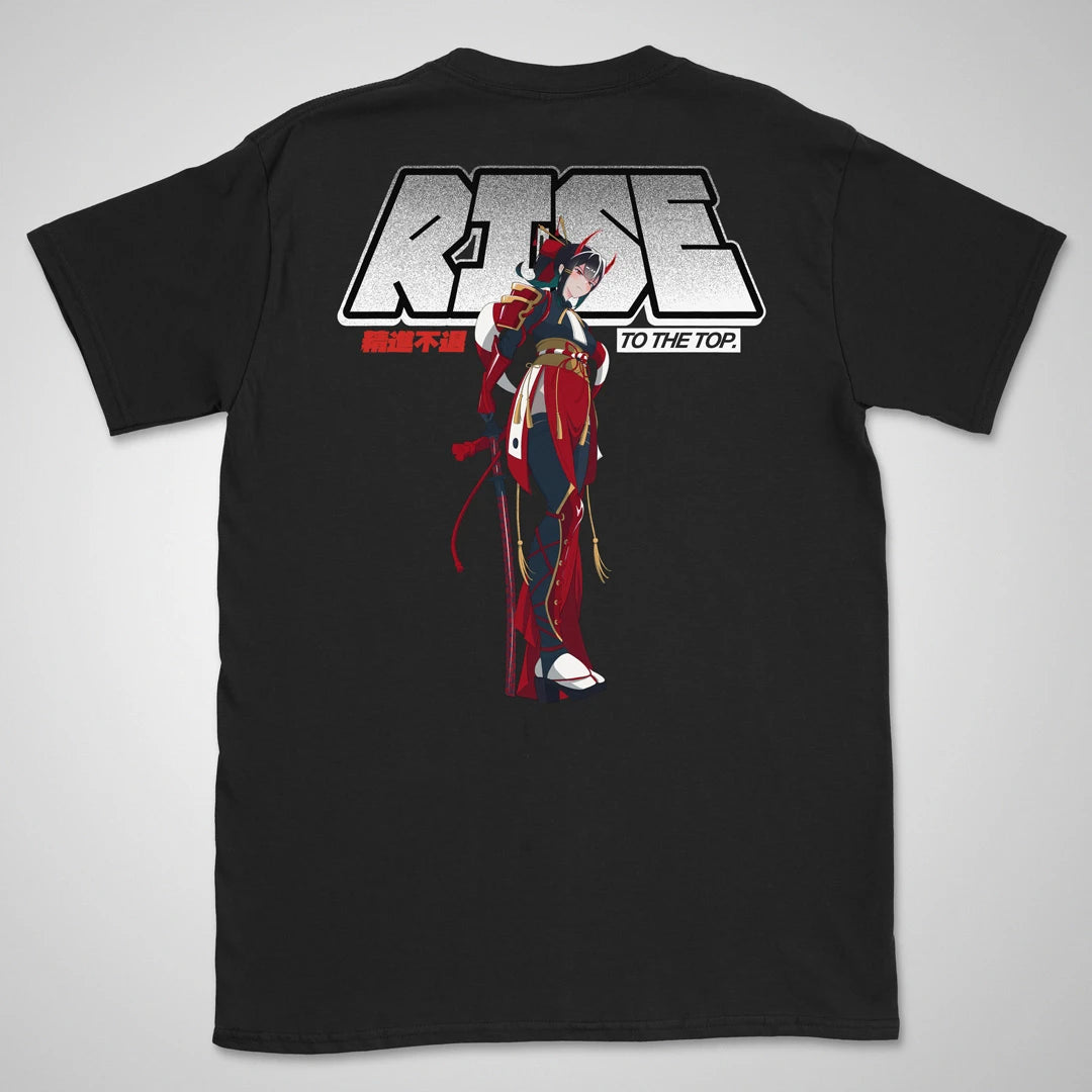 RISE TO THE TOP Gen2 | back print ❀ T-shirt