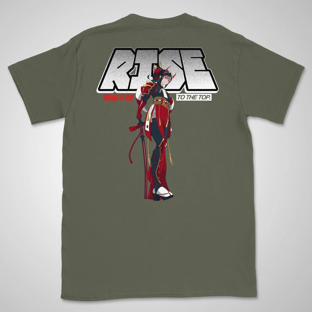 RISE TO THE TOP Gen2 | back print ❀ T-shirt