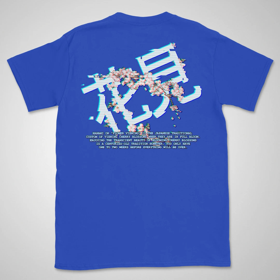 Sakura Glitch | back print ❀ T-shirt