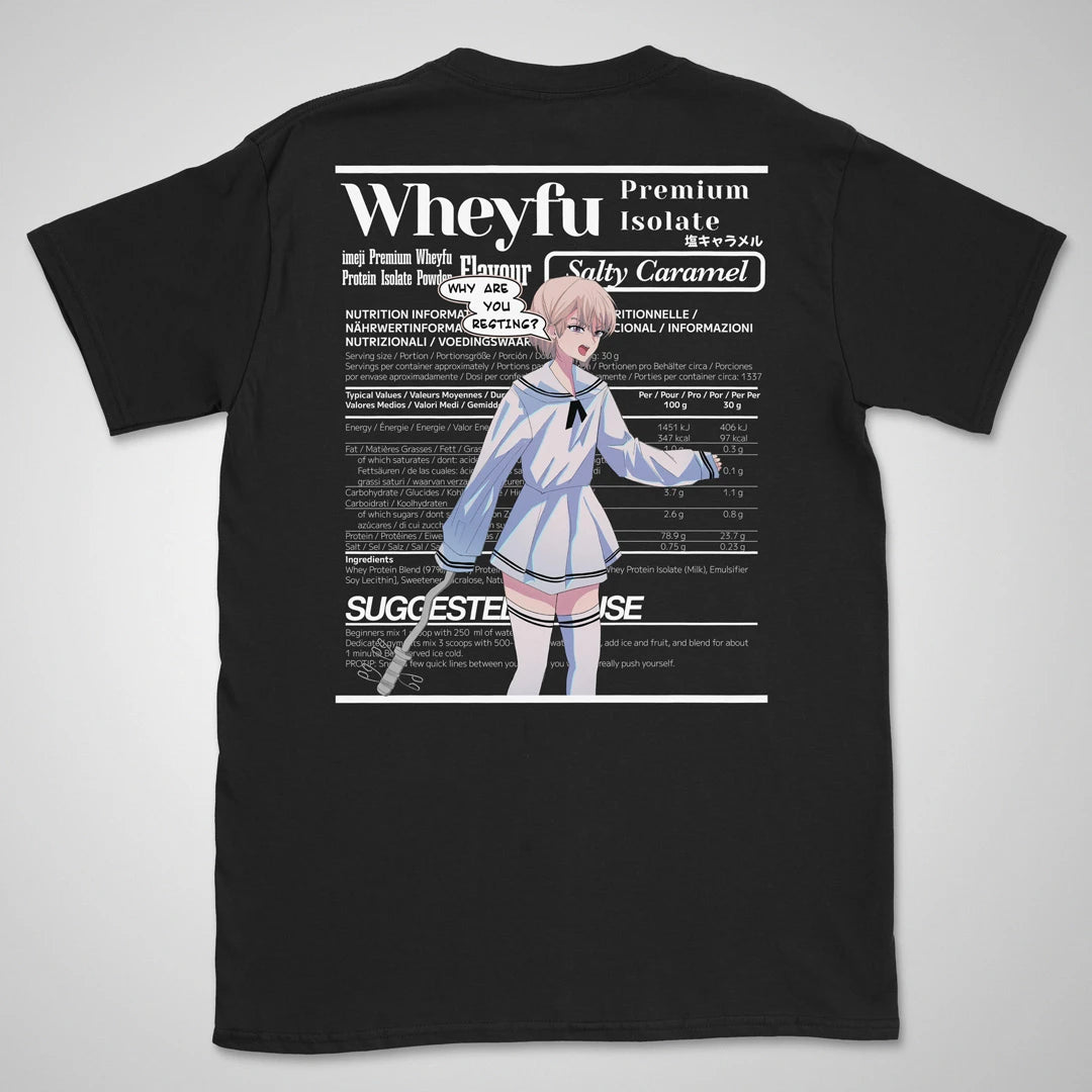 Wheyfu Salty Caramel Gen1 | back print ❀ T-shirt