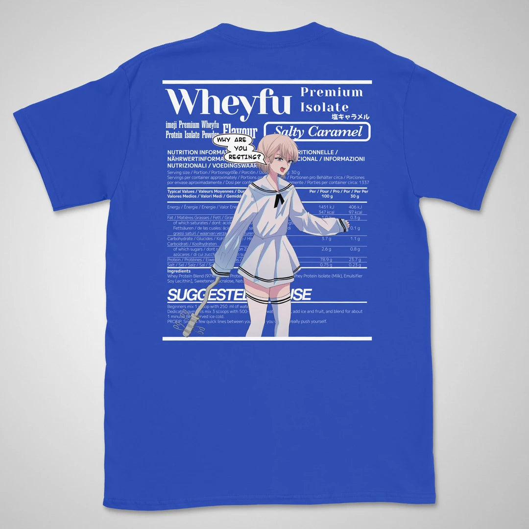 Wheyfu Salty Caramel Gen1 | back print ❀ T-shirt