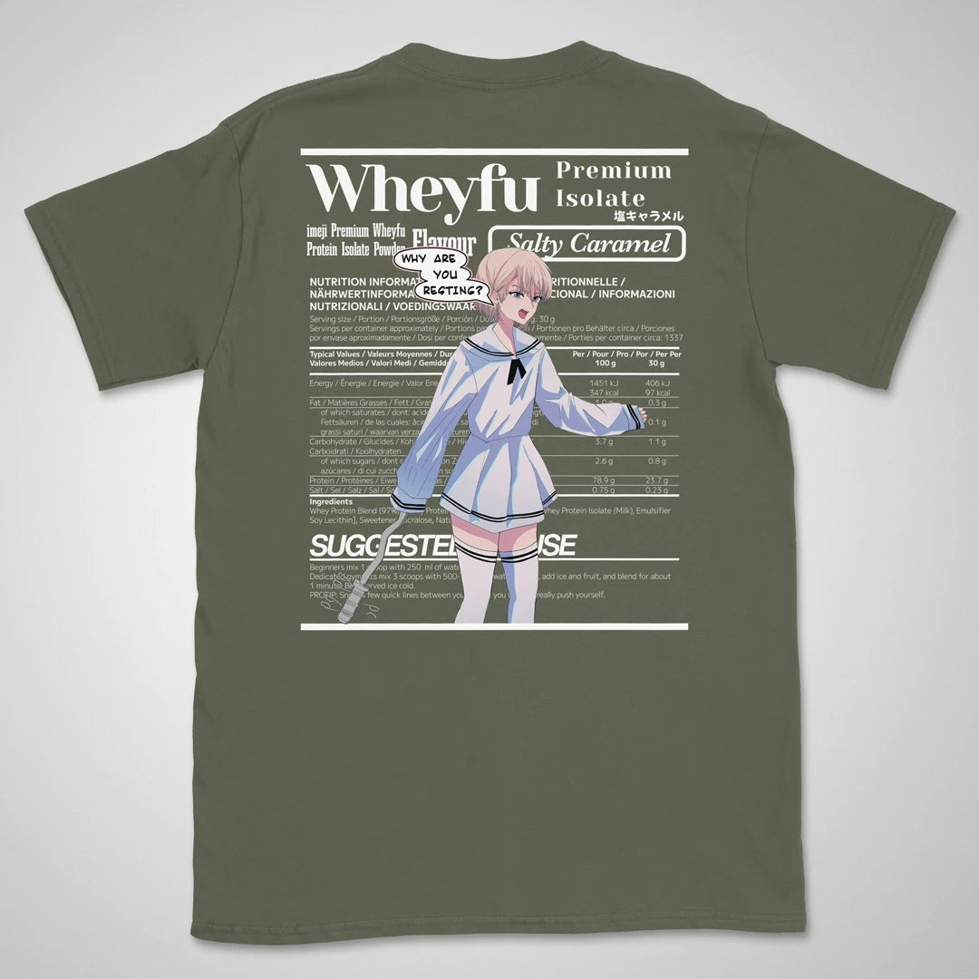 Wheyfu Salty Caramel Gen1 | back print ❀ T-shirt