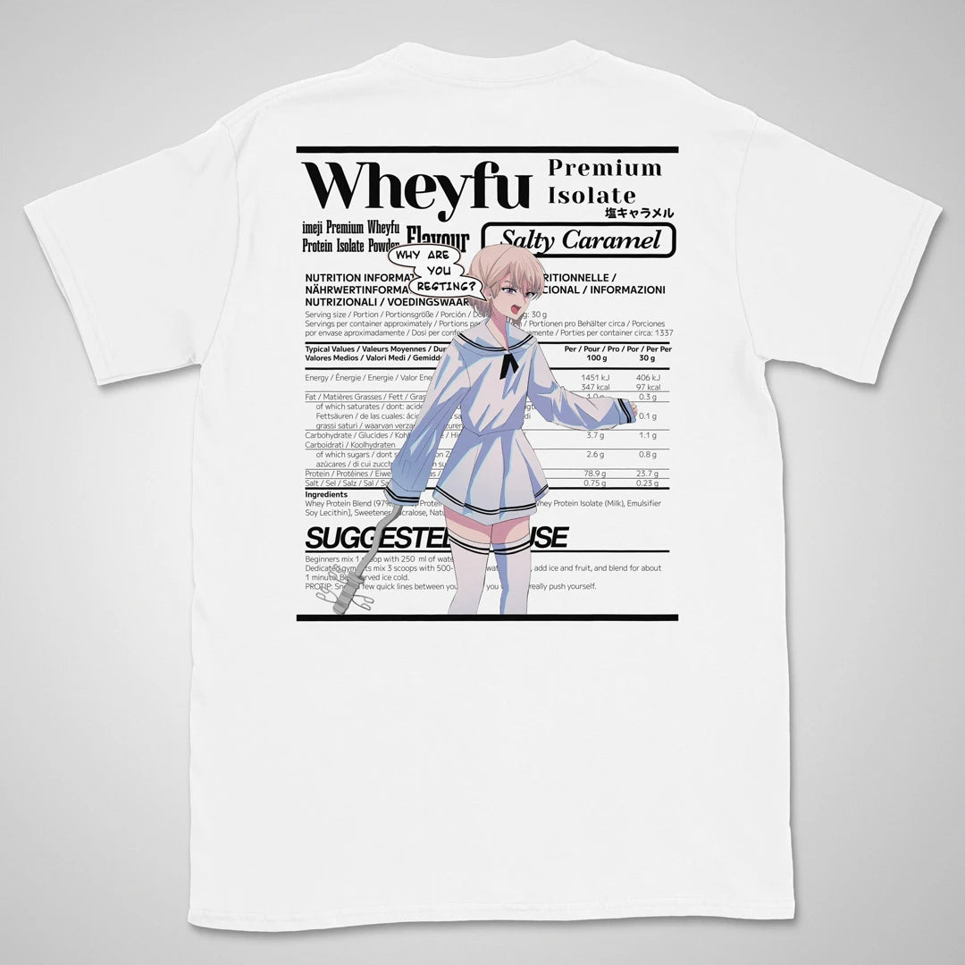 Wheyfu Salty Caramel Gen1 | back print ❀ T-shirt