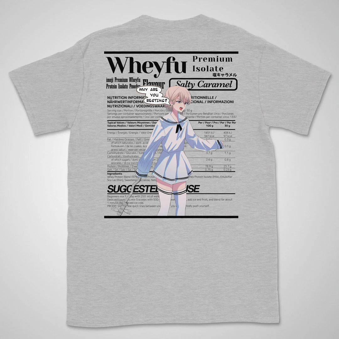 Wheyfu Salty Caramel Gen1 | back print ❀ T-shirt