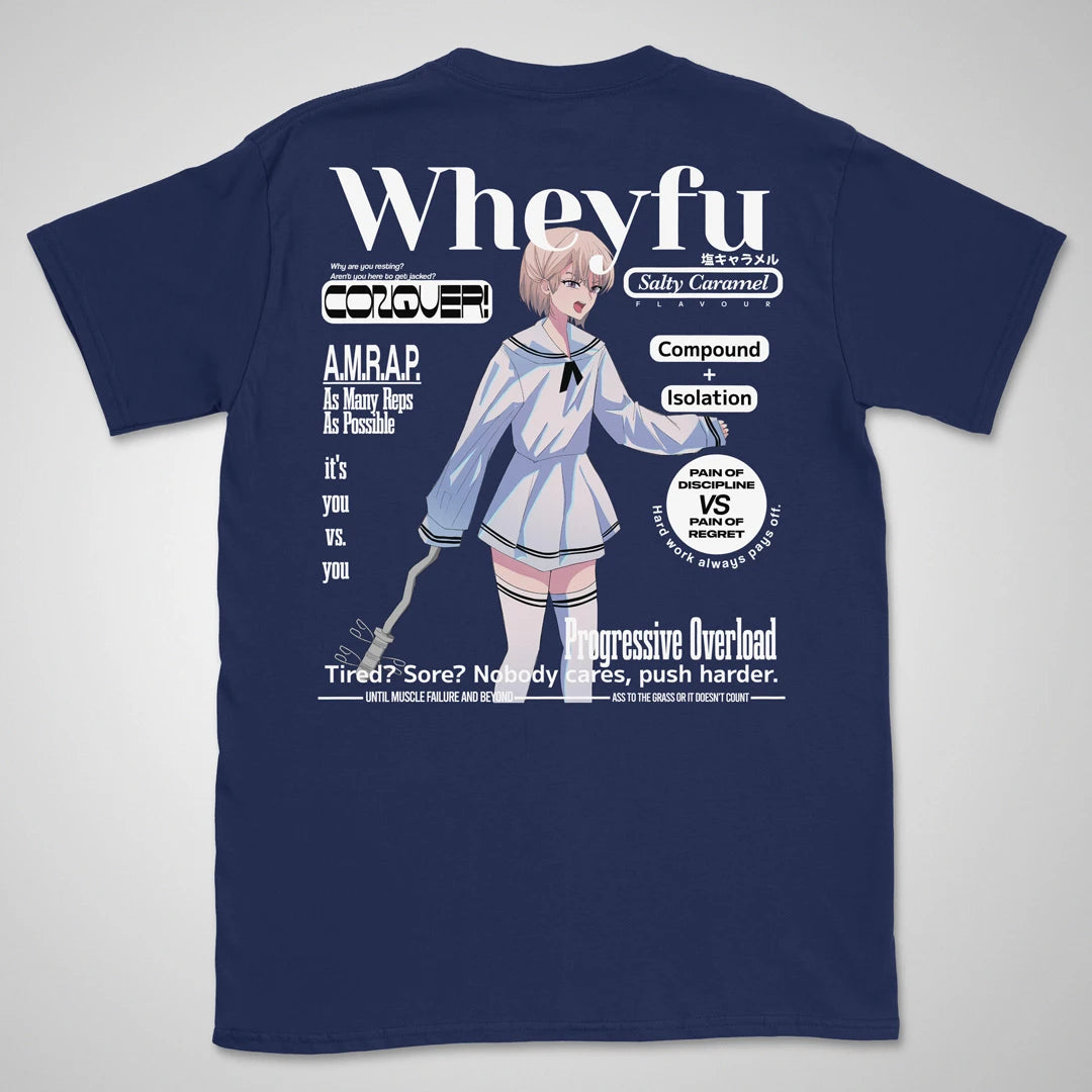 Wheyfu Salty Caramel Gen2 | back print ❀ T-shirt