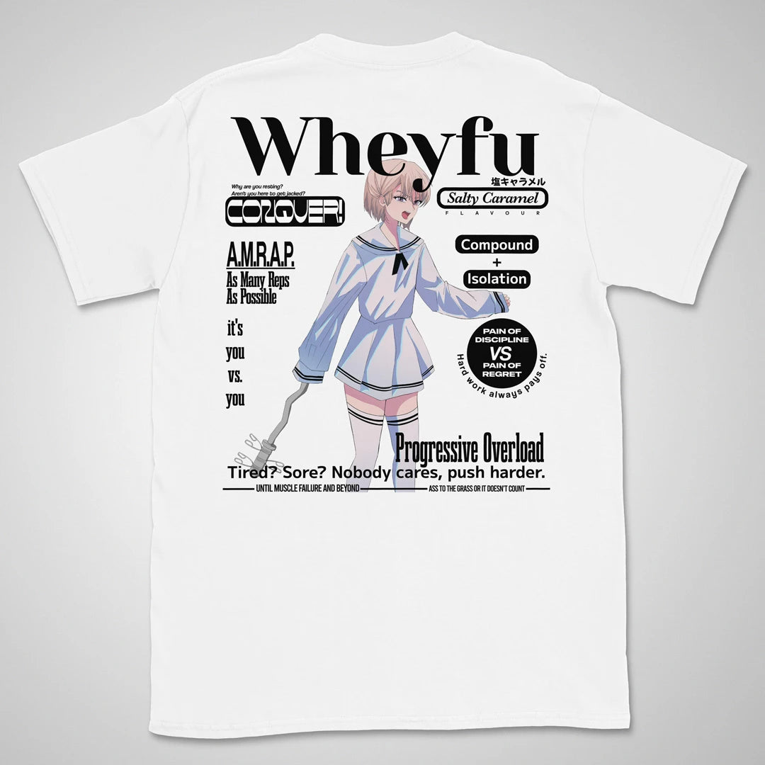 Wheyfu Salty Caramel Gen2 | back print ❀ T-shirt