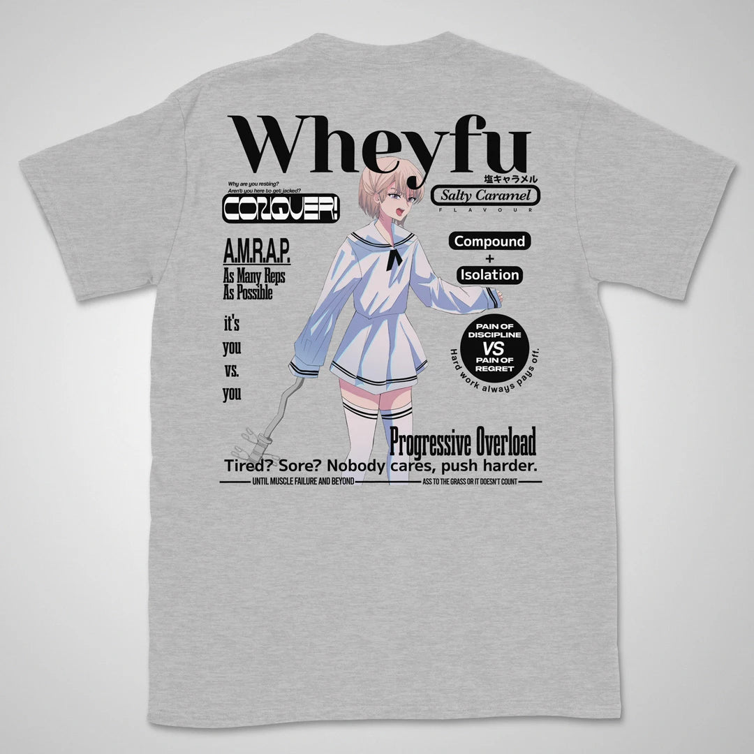 Wheyfu Salty Caramel Gen2 | back print ❀ T-shirt
