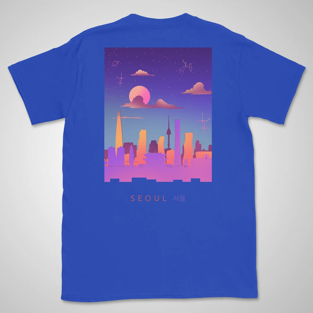 Seoul Sky | back print ❀ T-shirt