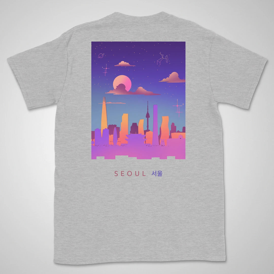 Seoul Sky | back print ❀ T-shirt