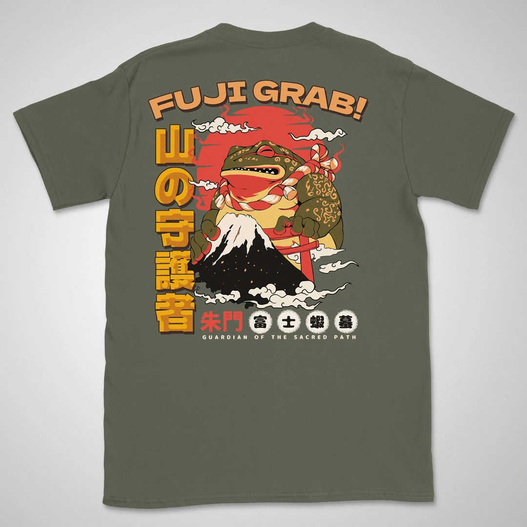 Fuji GRAB | back print ❀ T-shirt