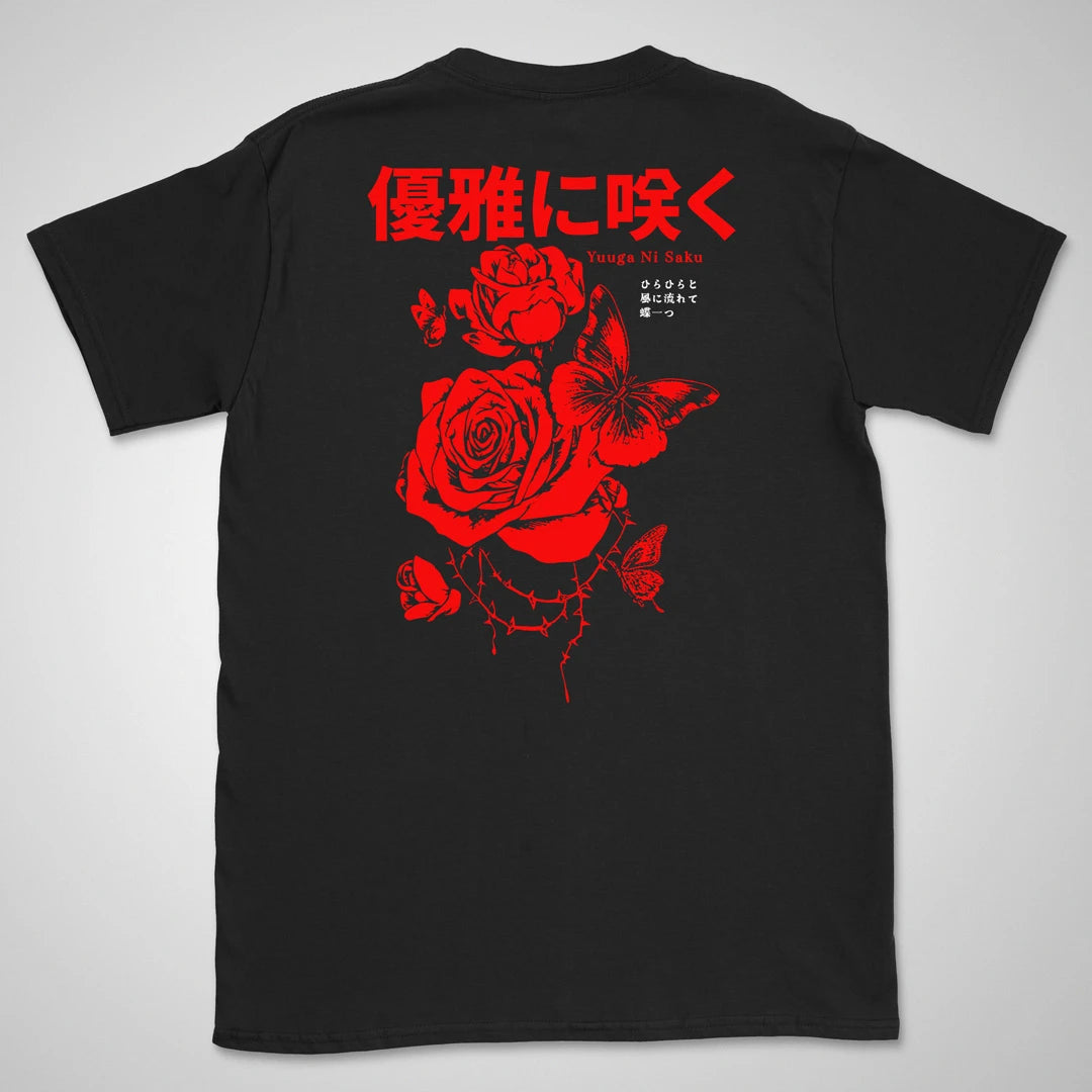 Yuuga ni saku | back print ❀ T-shirt