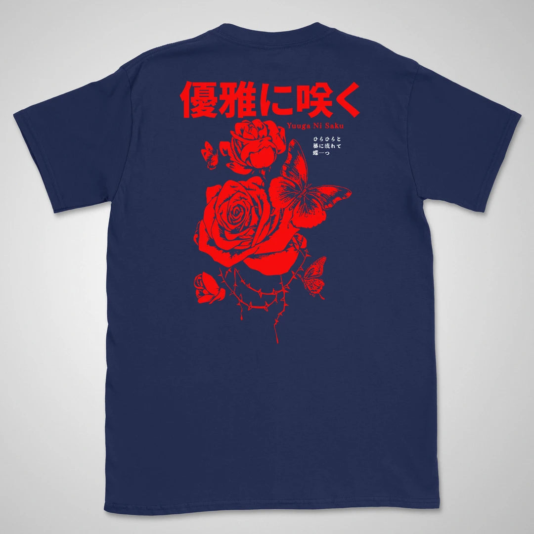 Yuuga ni saku | back print ❀ T-shirt