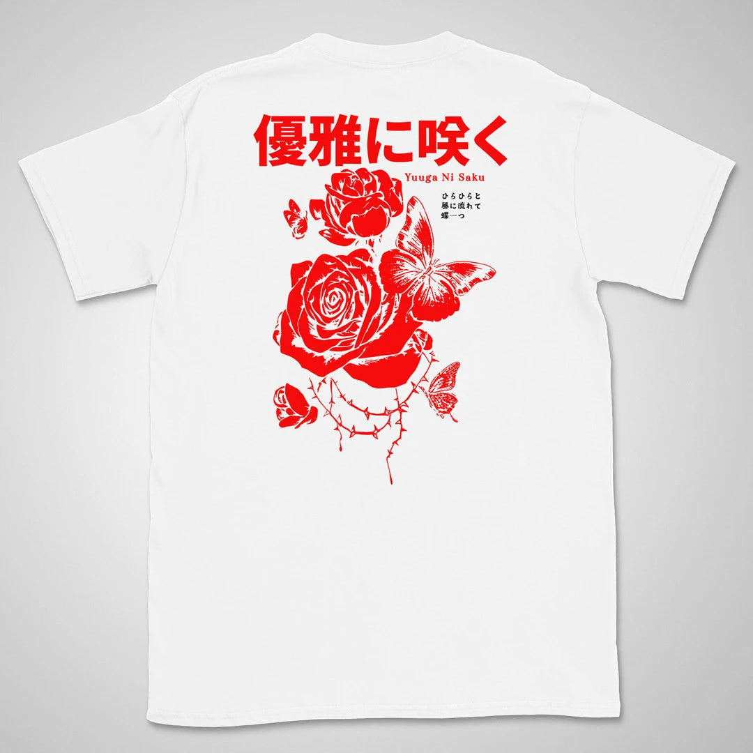 Yuuga ni saku | back print ❀ T-shirt