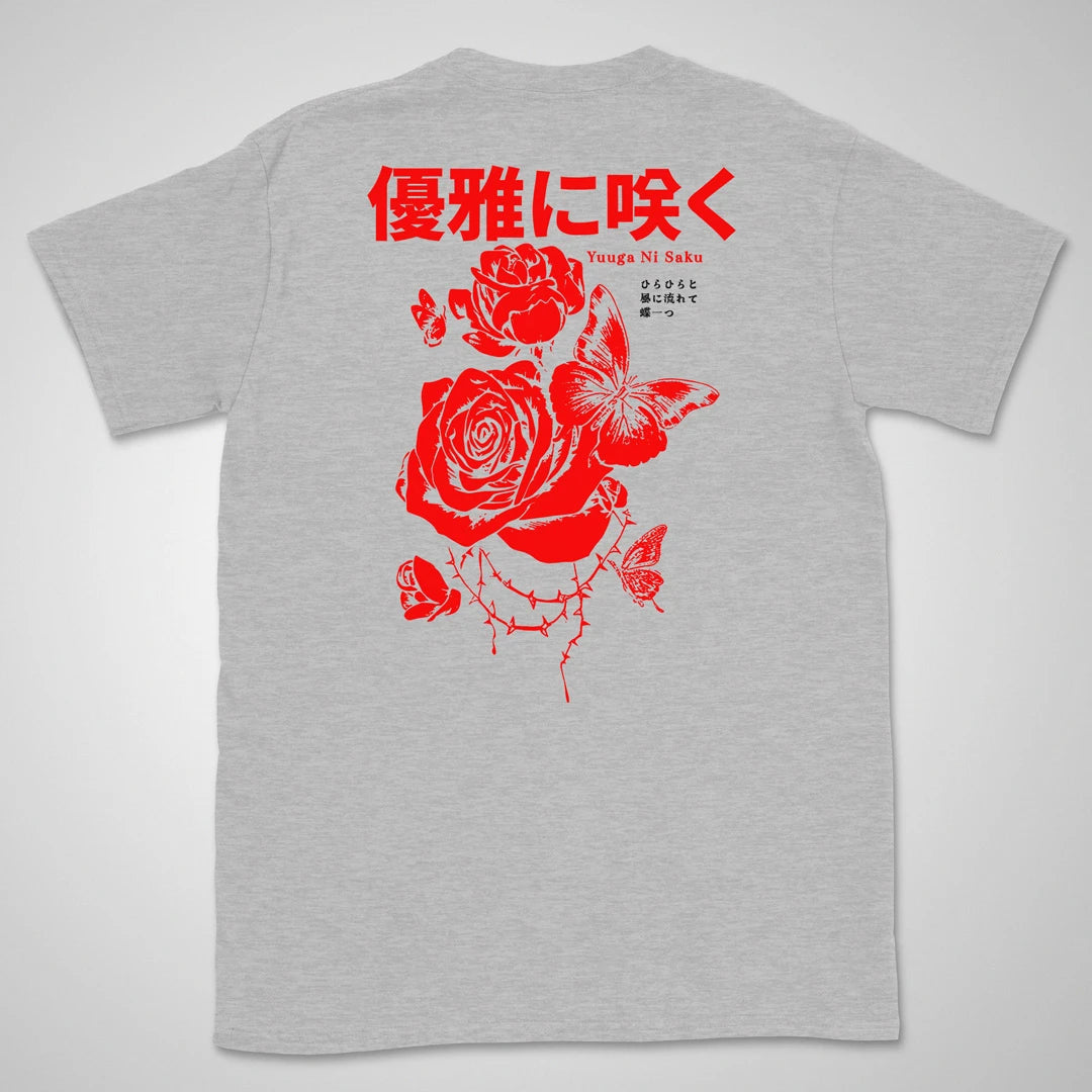 Yuuga ni saku | back print ❀ T-shirt