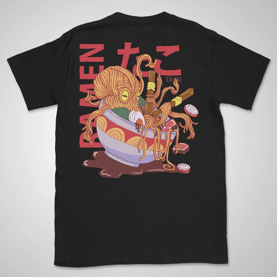 Tako Ramen | back print ❀ T-shirt