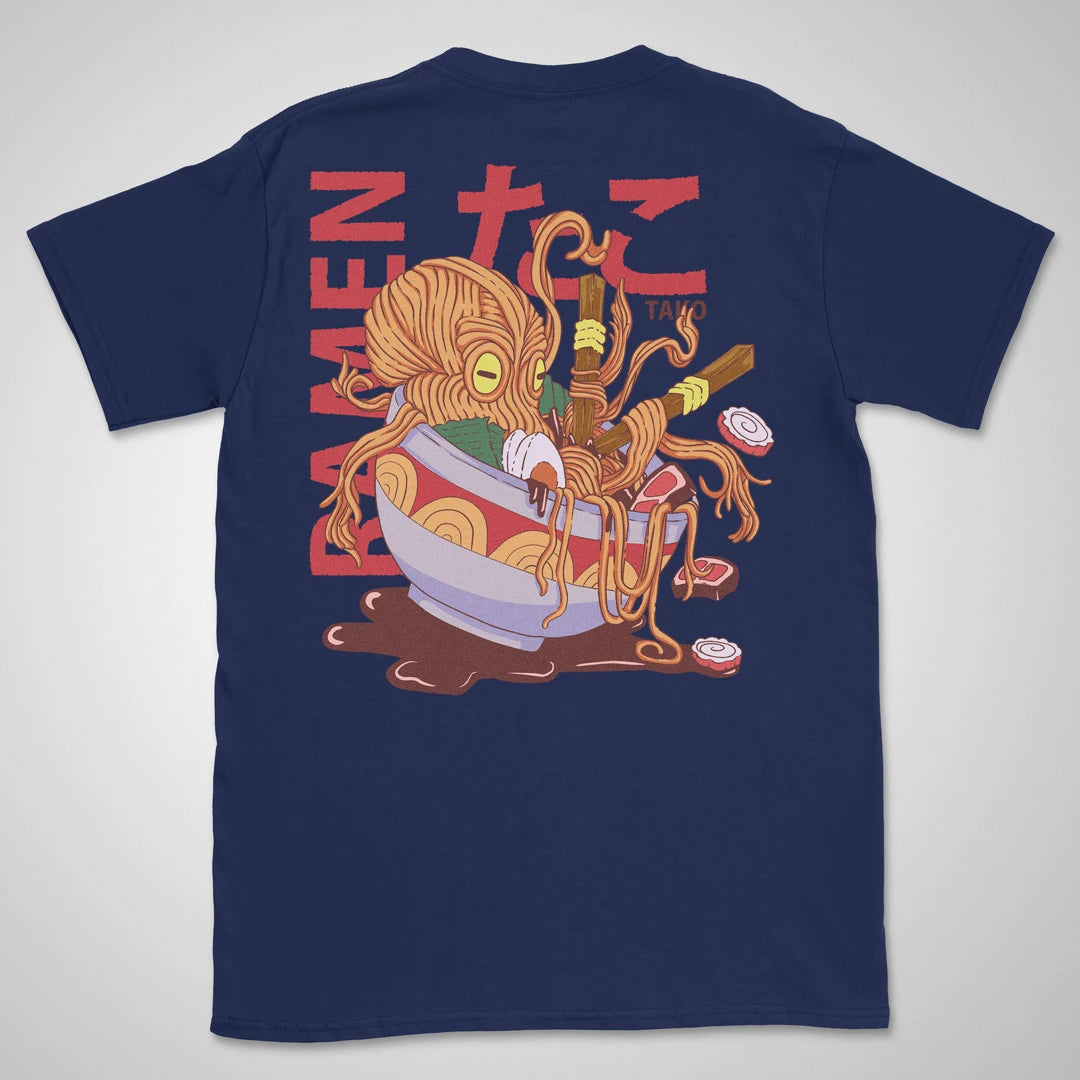 Tako Ramen | back print ❀ T-shirt