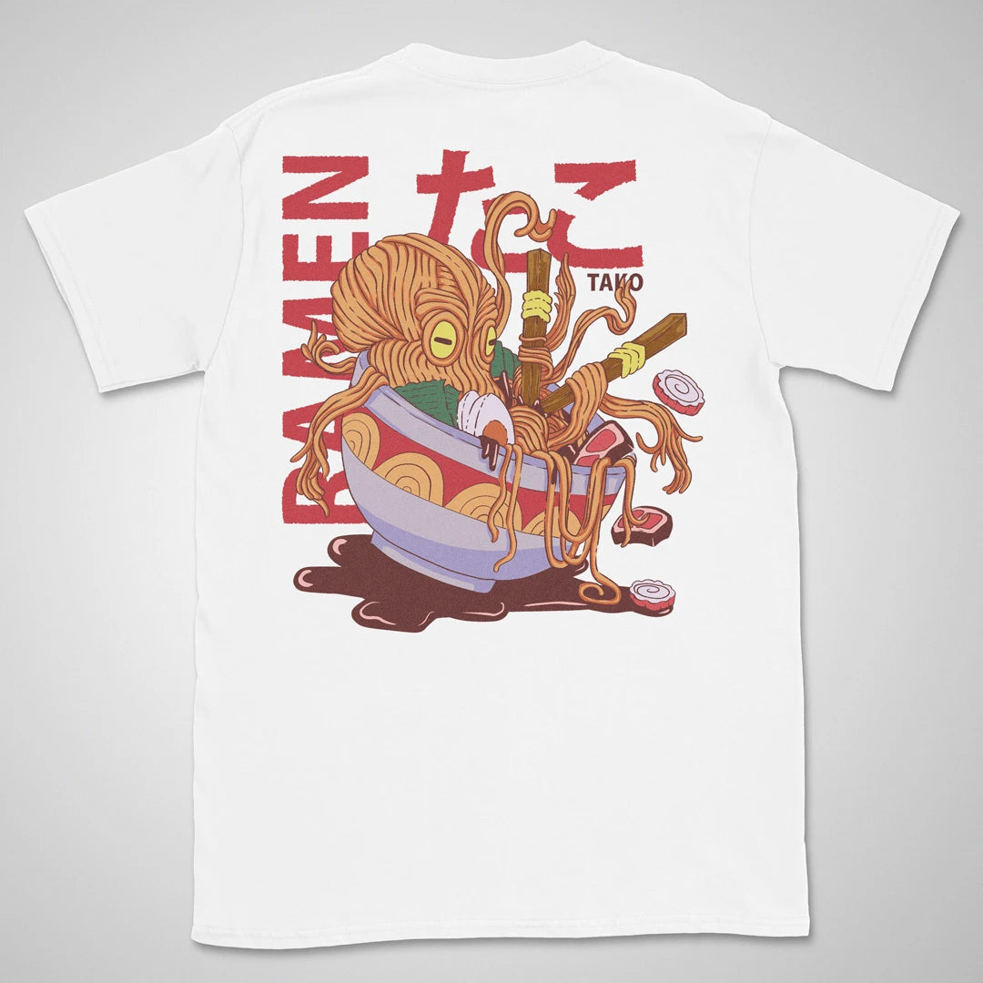 Tako Ramen | back print ❀ T-shirt