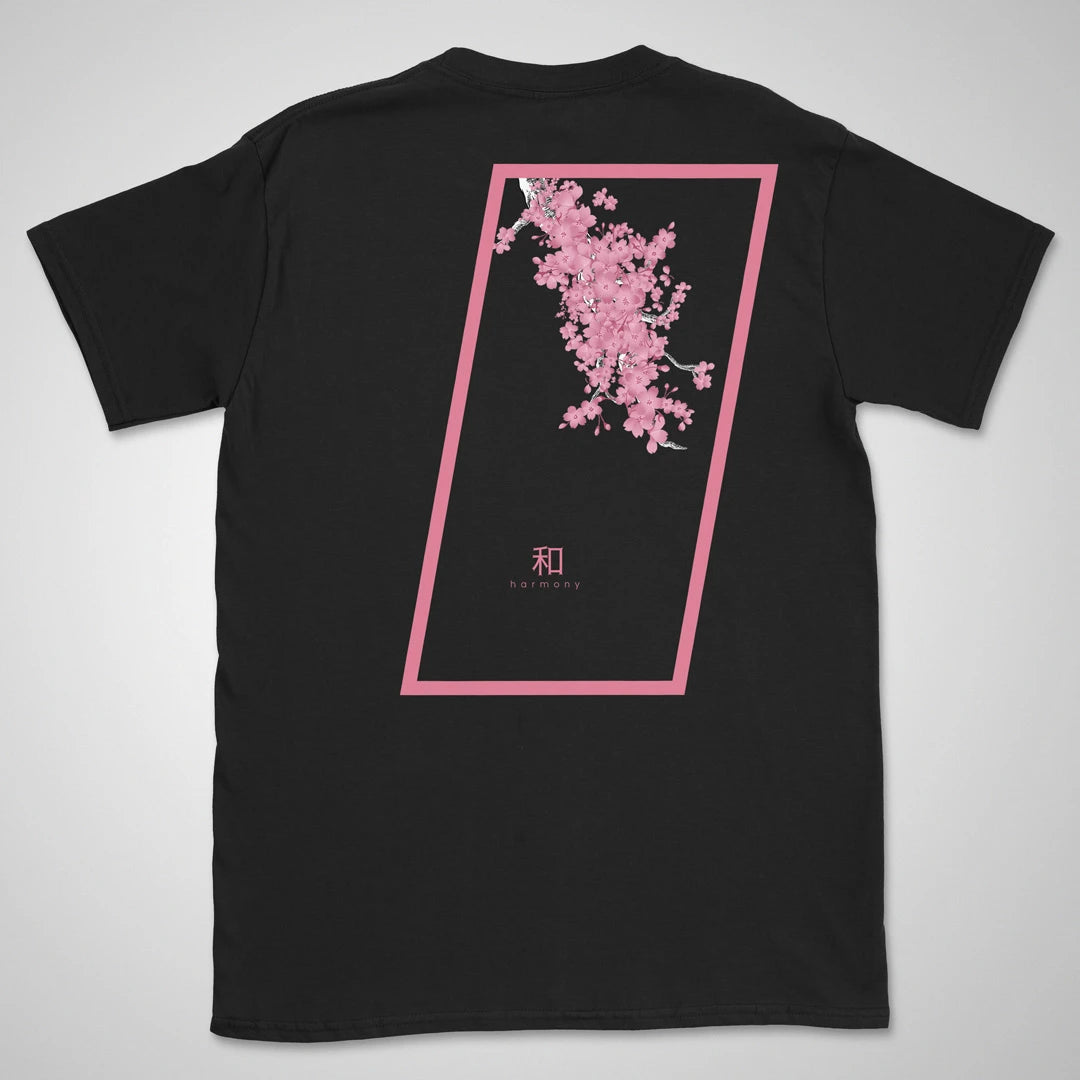 Sakura Harmony | back print ❀ T-shirt