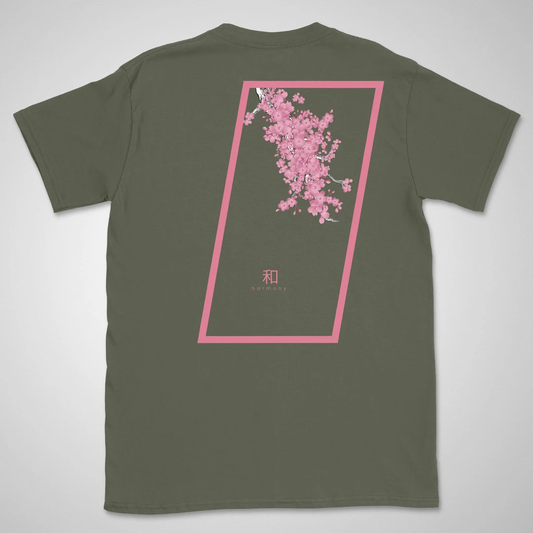 Sakura Harmony | back print ❀ T-shirt
