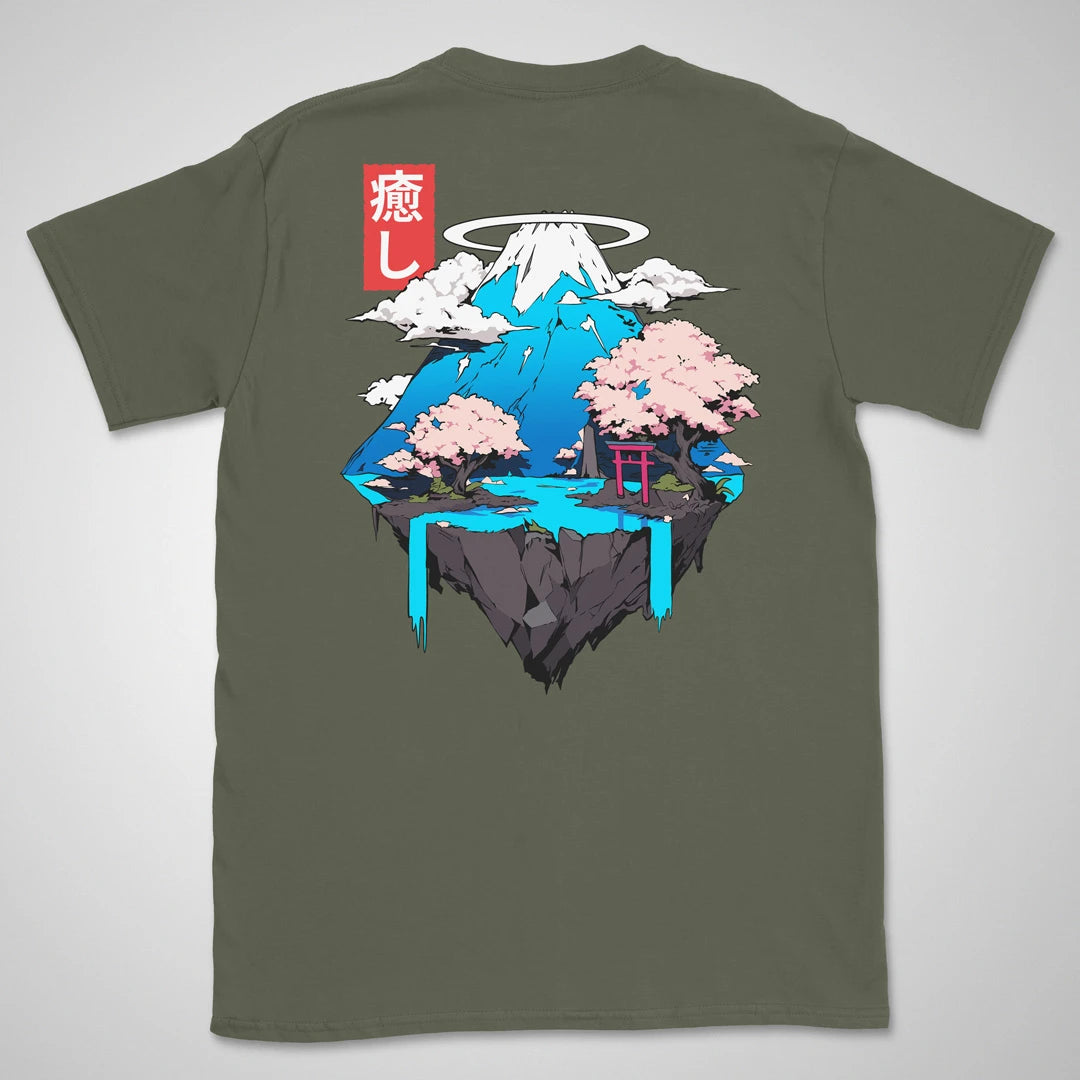 Sacred Healing | back print ❀ T-shirt