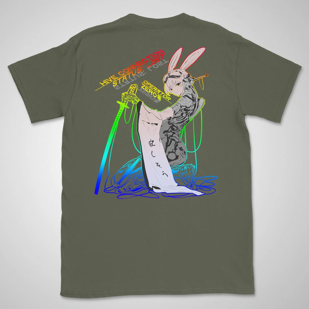 Operator Zero Rei RGB | back print ❀ T-shirt