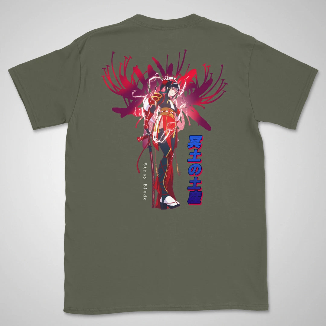 Stray Blade Gen1 | back print ❀ T-shirt