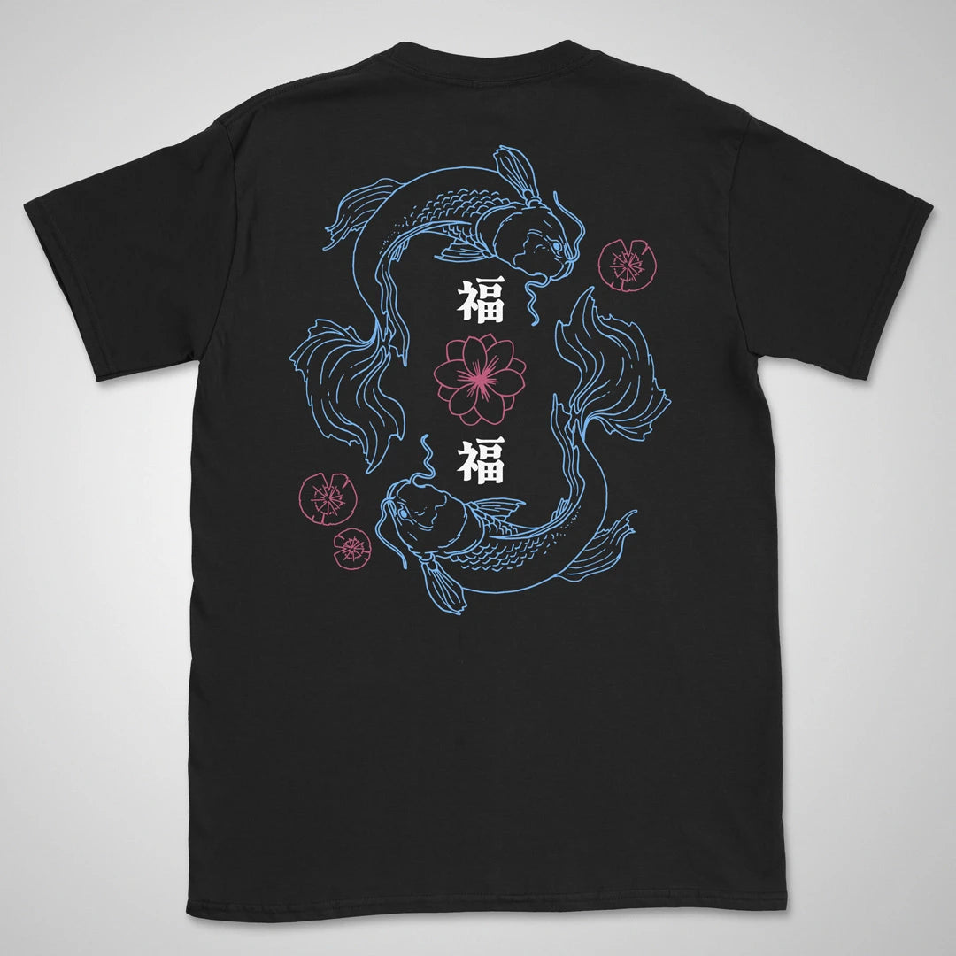 Good Fortune x2 | back print ❀ T-shirt