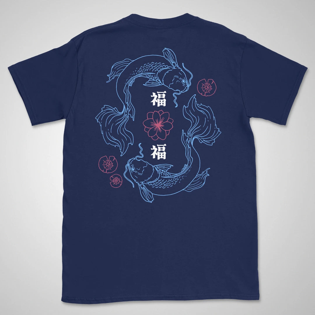 Good Fortune x2 | back print ❀ T-shirt