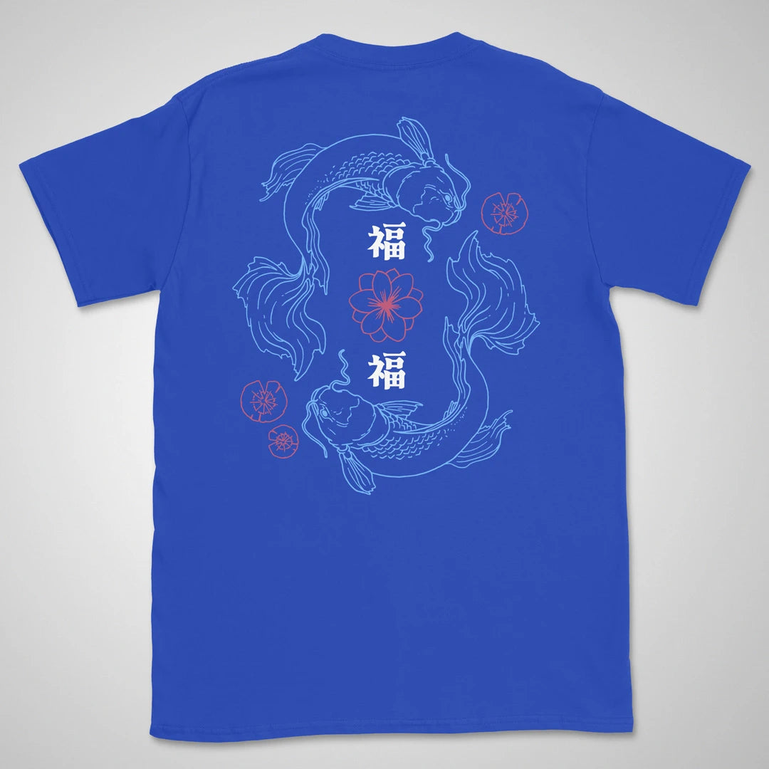 Good Fortune x2 | back print ❀ T-shirt