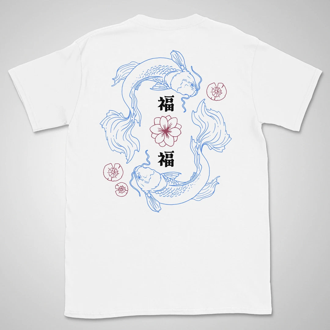 Good Fortune x2 | back print ❀ T-shirt