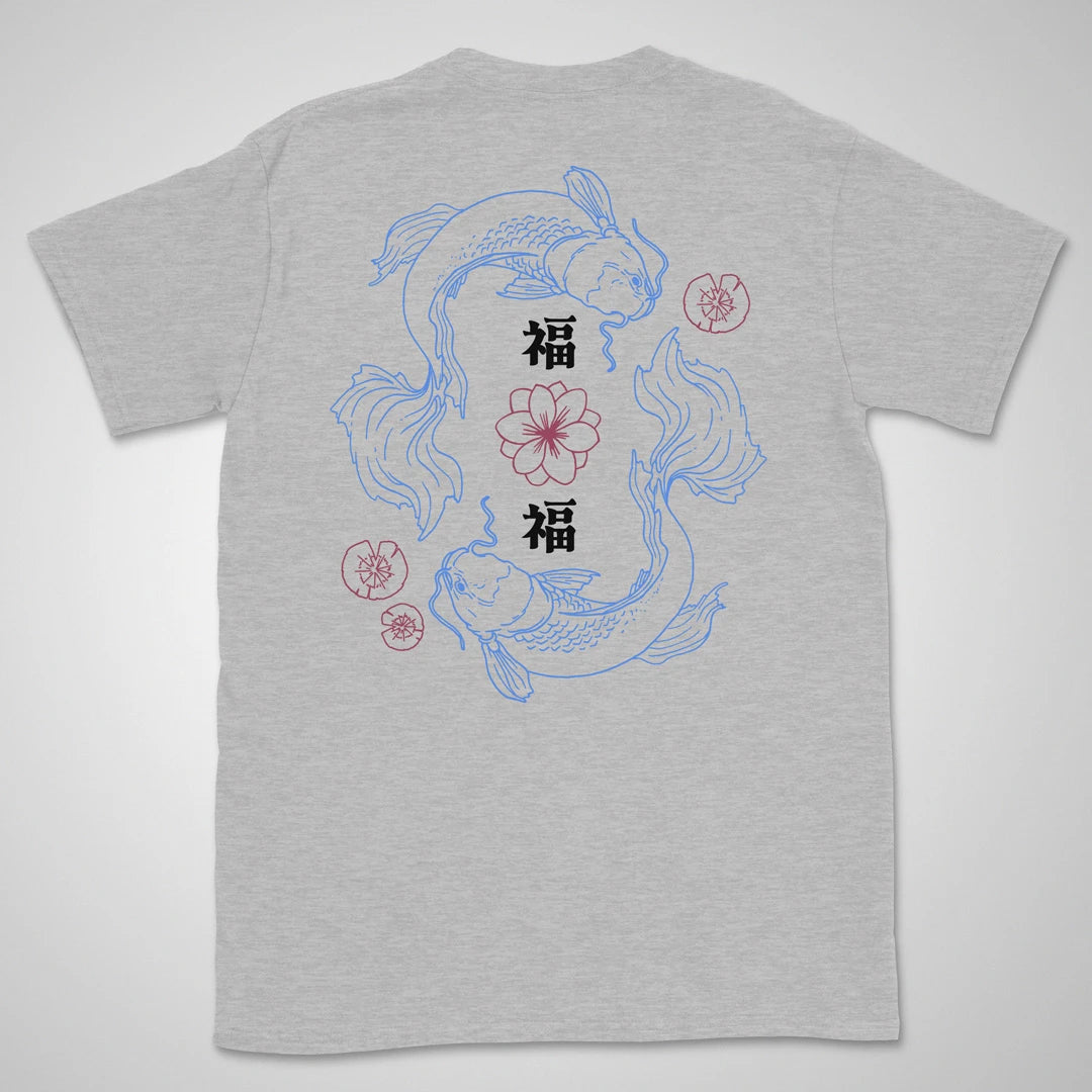 Good Fortune x2 | back print ❀ T-shirt