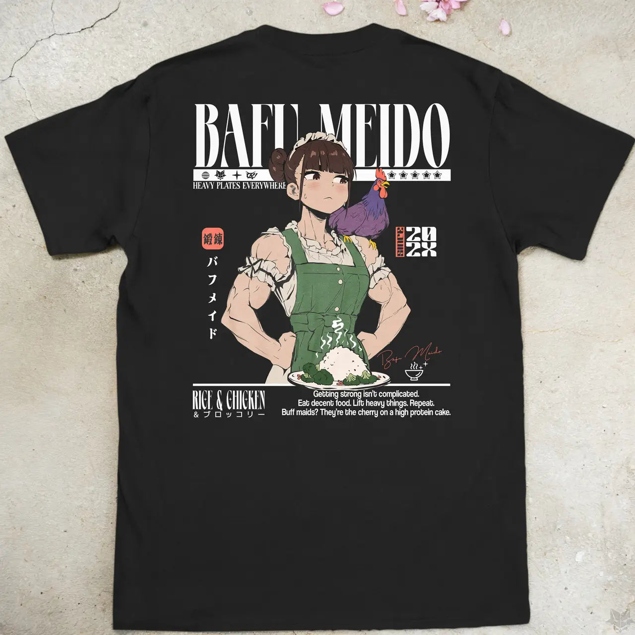 Bafu Meido Gen1 | back print ❀ T-shirt