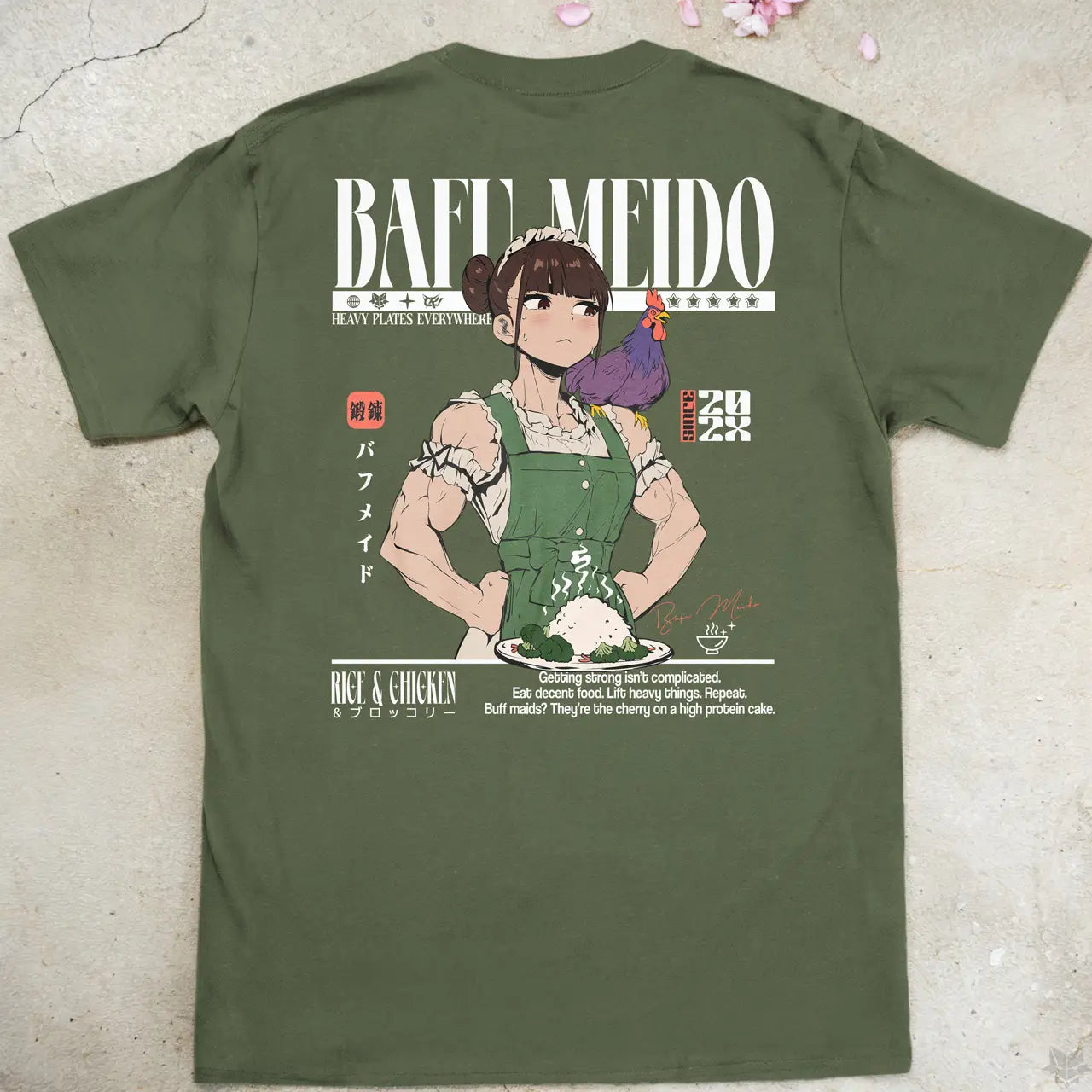 Bafu Meido Gen1 | back print ❀ T-shirt