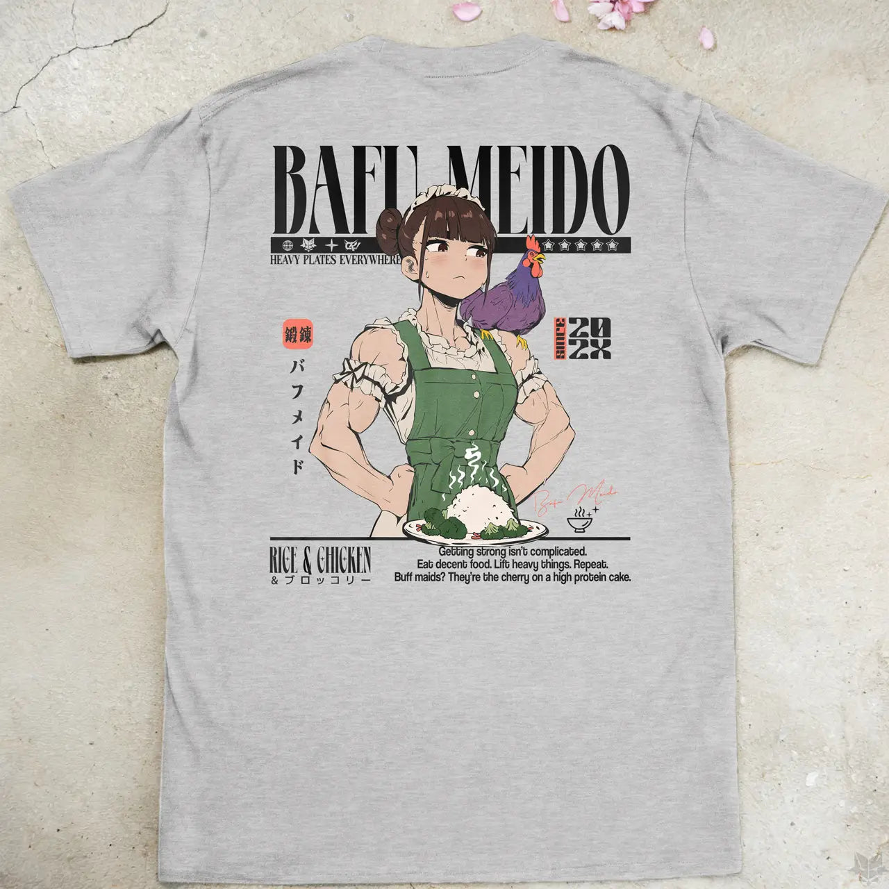 Bafu Meido Gen1 | back print ❀ T-shirt