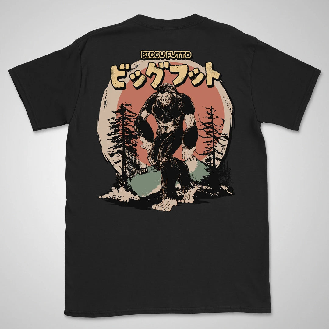 Biggu Futto | back print ❀ T-shirt