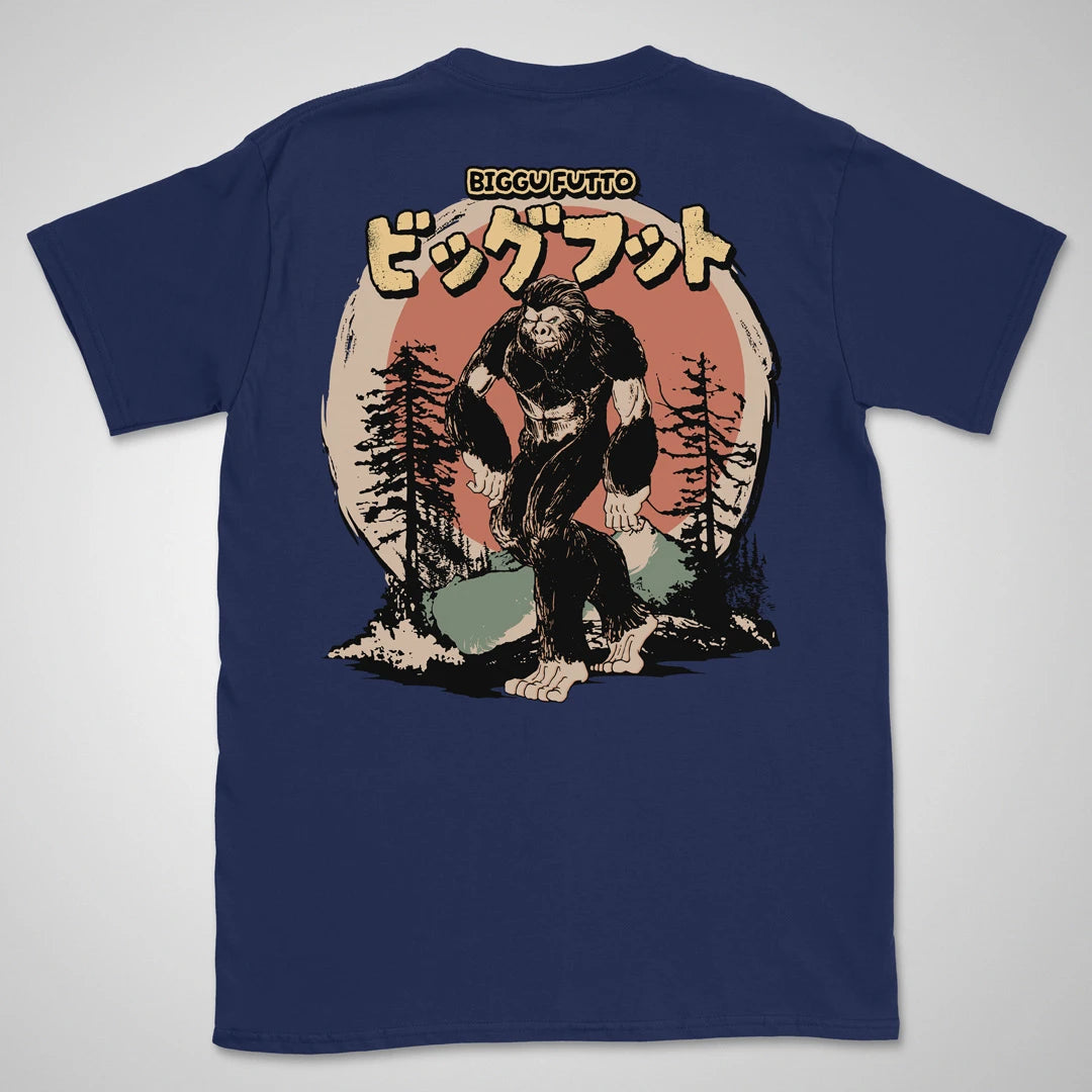 Biggu Futto | back print ❀ T-shirt