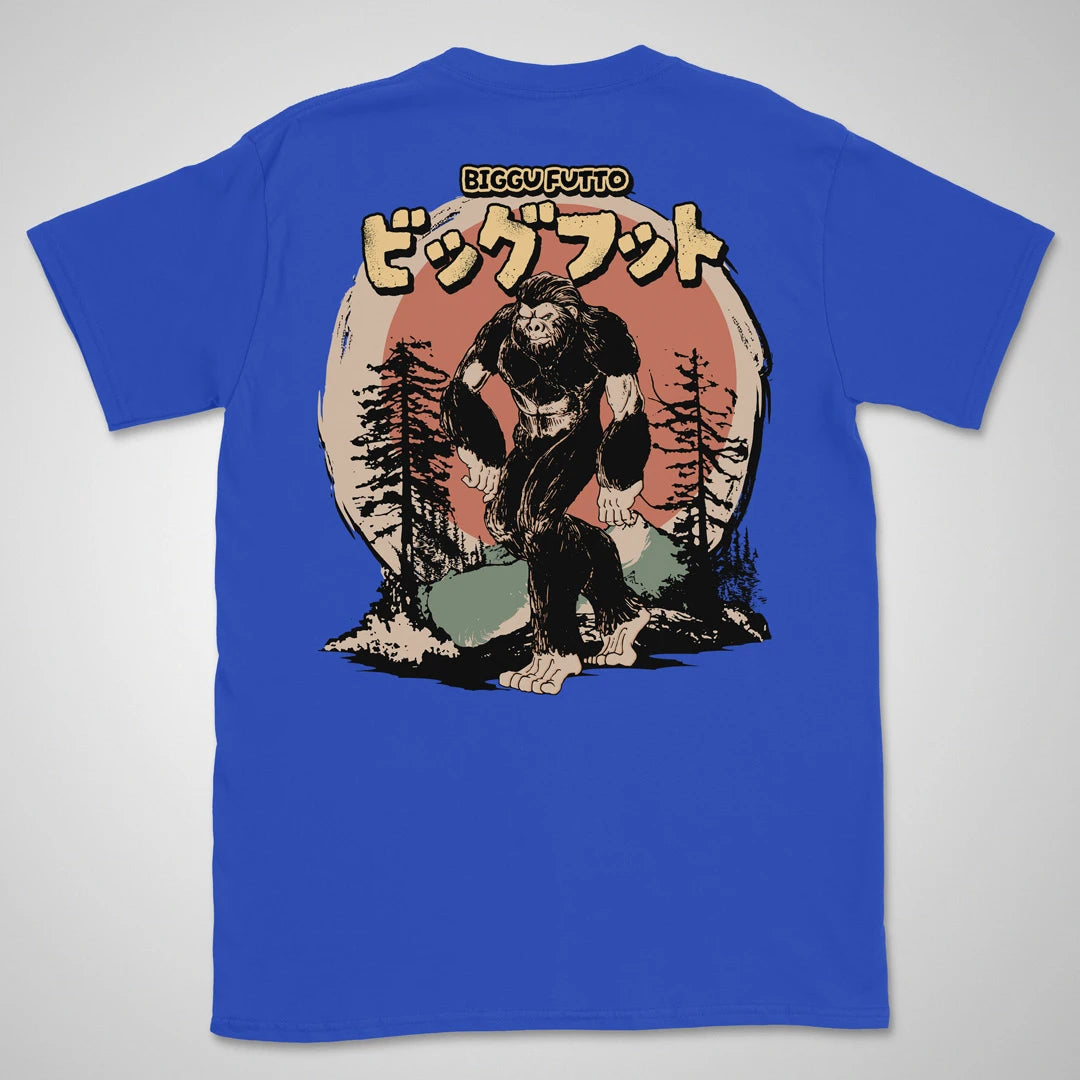 Biggu Futto | back print ❀ T-shirt