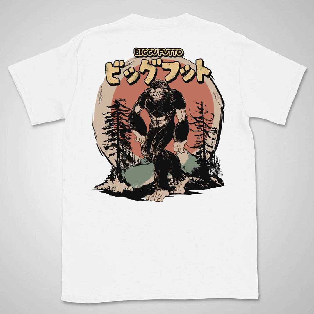 Biggu Futto | back print ❀ T-shirt