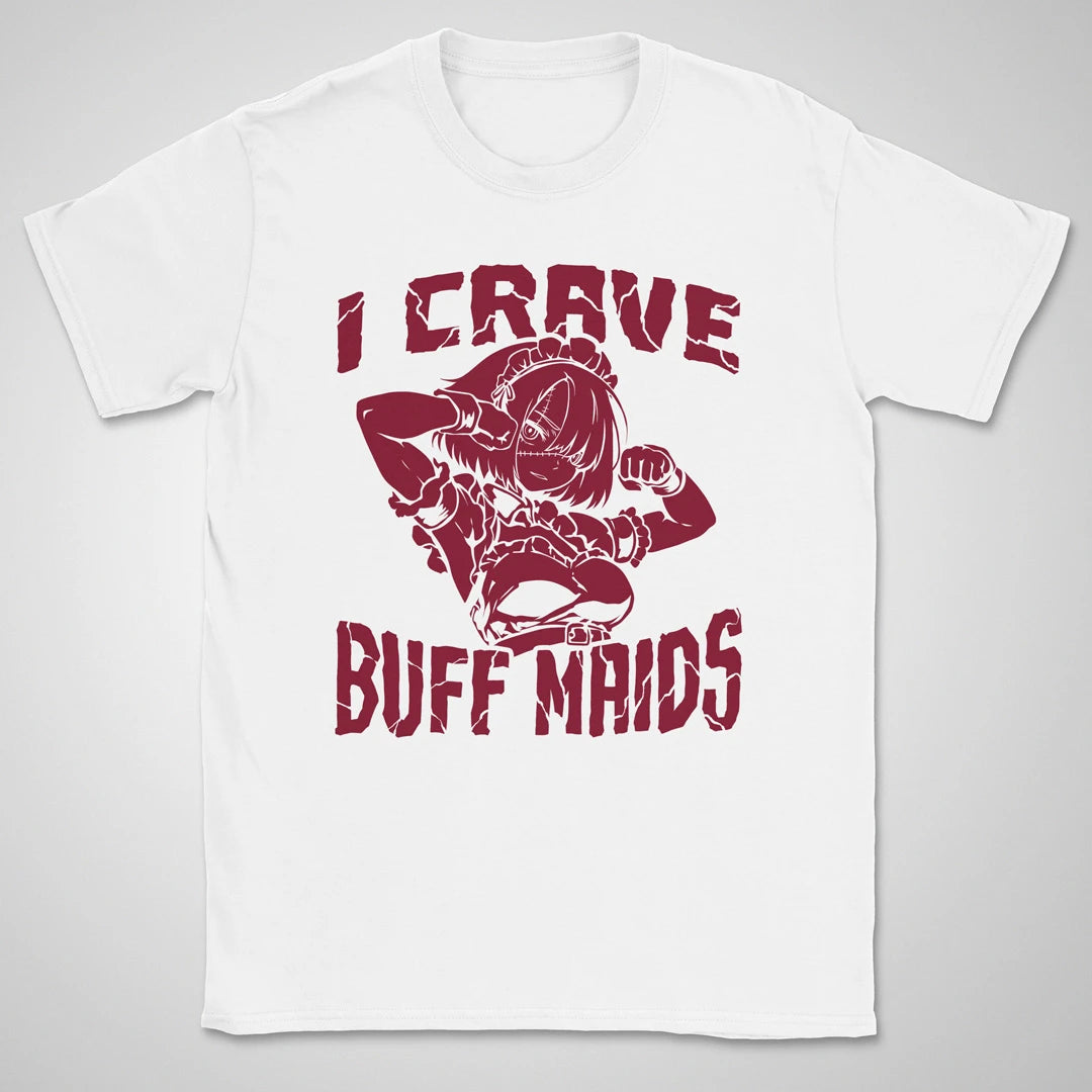 I Crave Buff Maids Red ❀ T-shirt