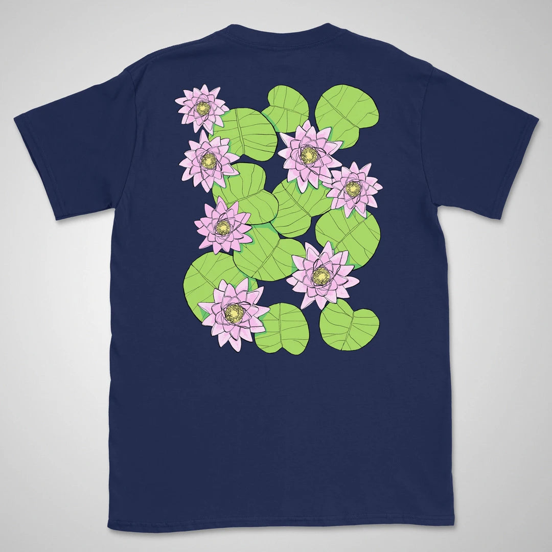 Lotus | back print ❀ T-shirt