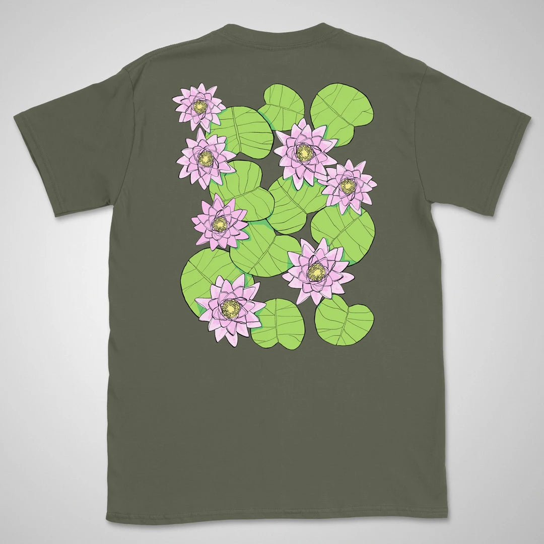 Lotus | back print ❀ T-shirt