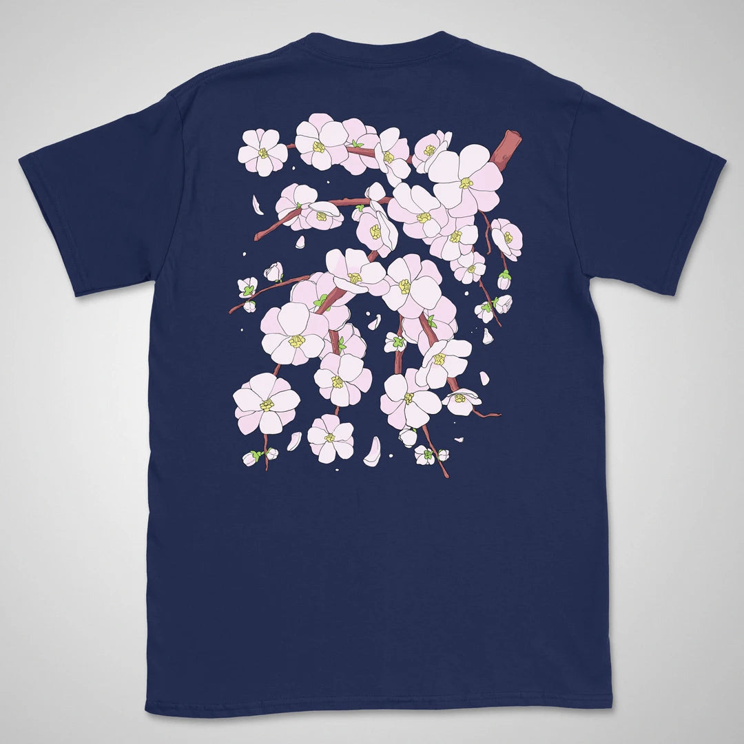 Plum Blossoms | back print ❀ T-shirt