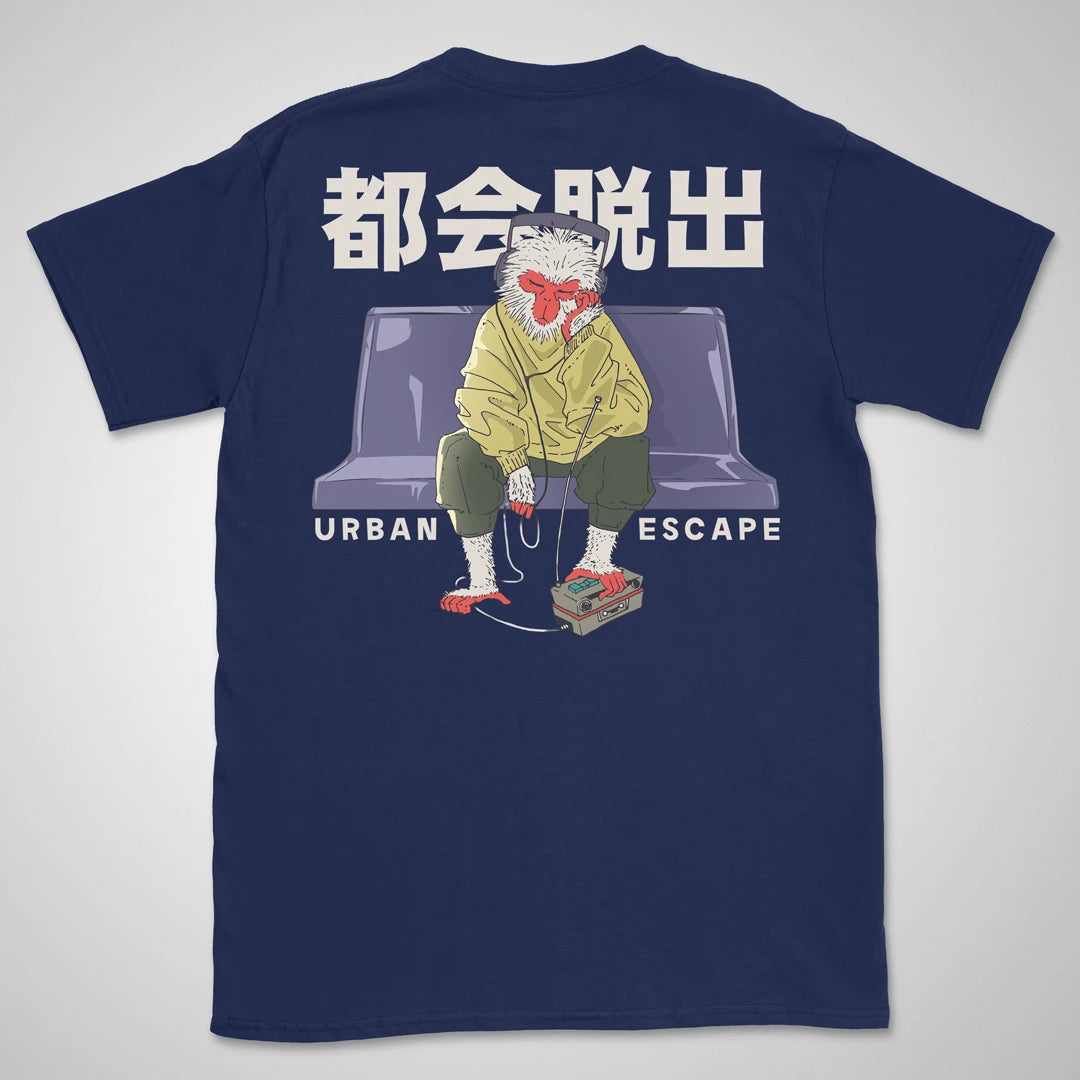 Urban Escape | back print ❀ T-shirt