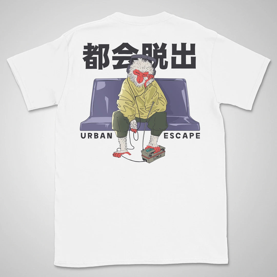 Urban Escape | back print ❀ T-shirt