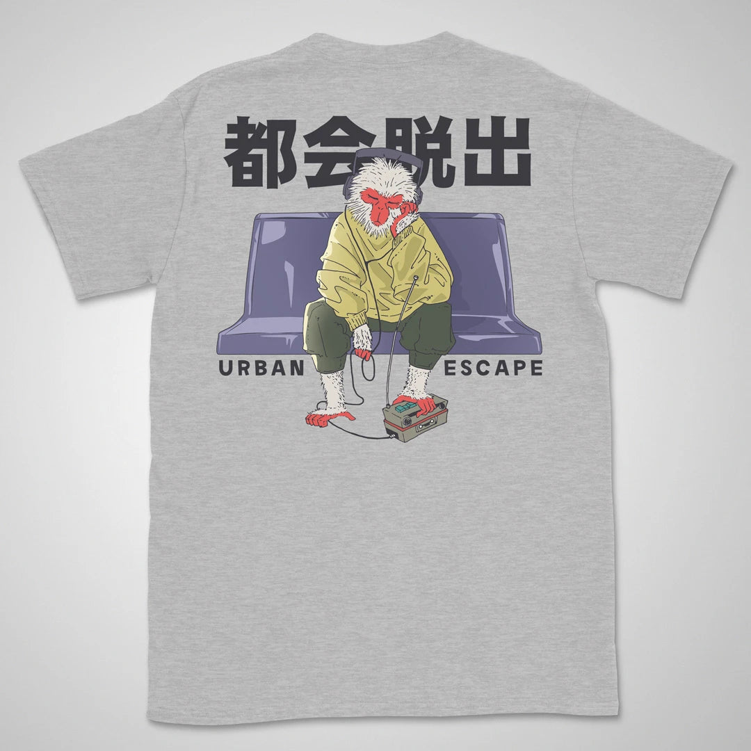 Urban Escape | back print ❀ T-shirt