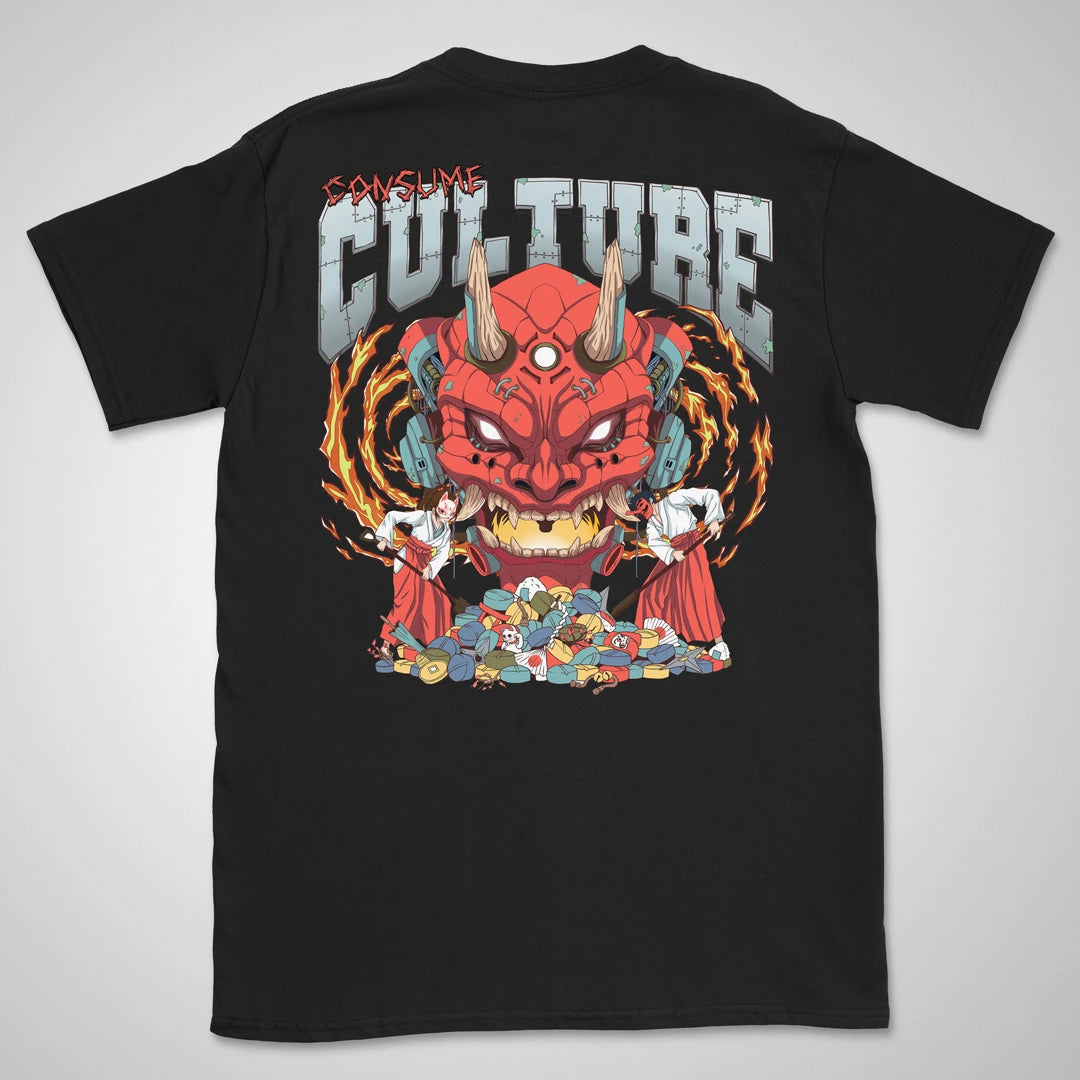 Consume Culture | back print ❀ T-shirt