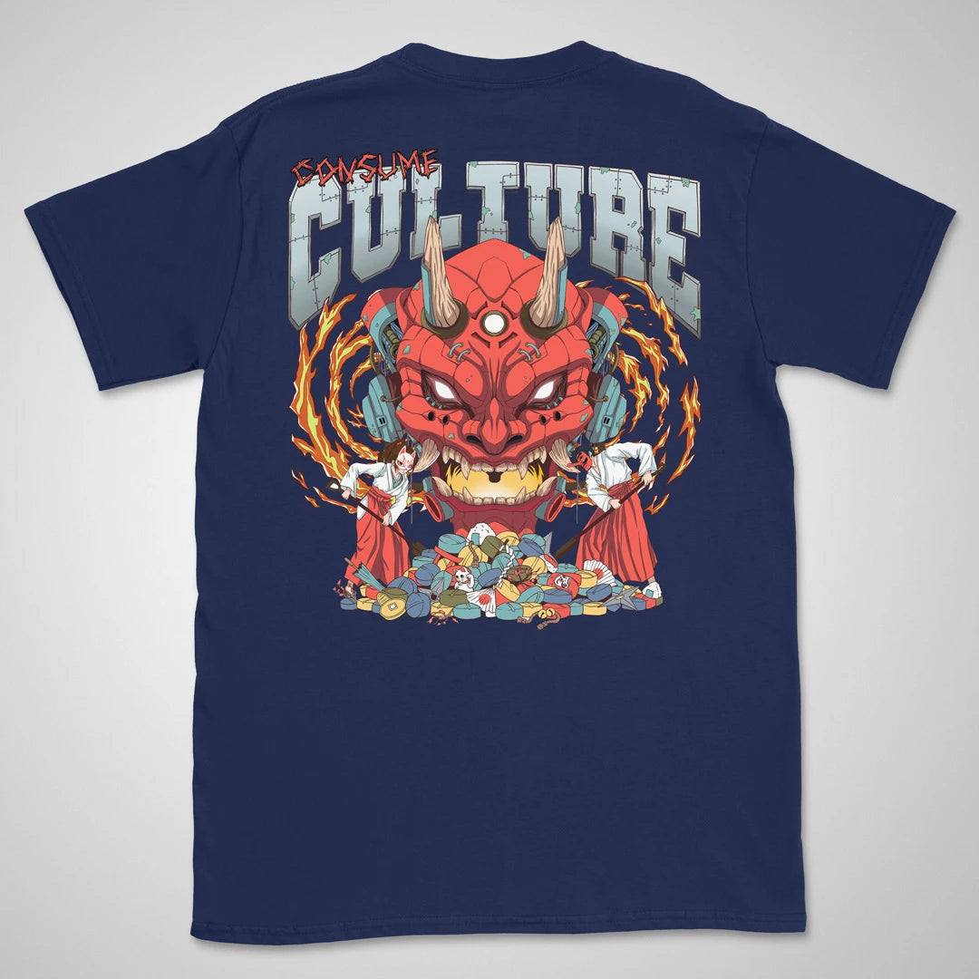 Consume Culture | back print ❀ T-shirt